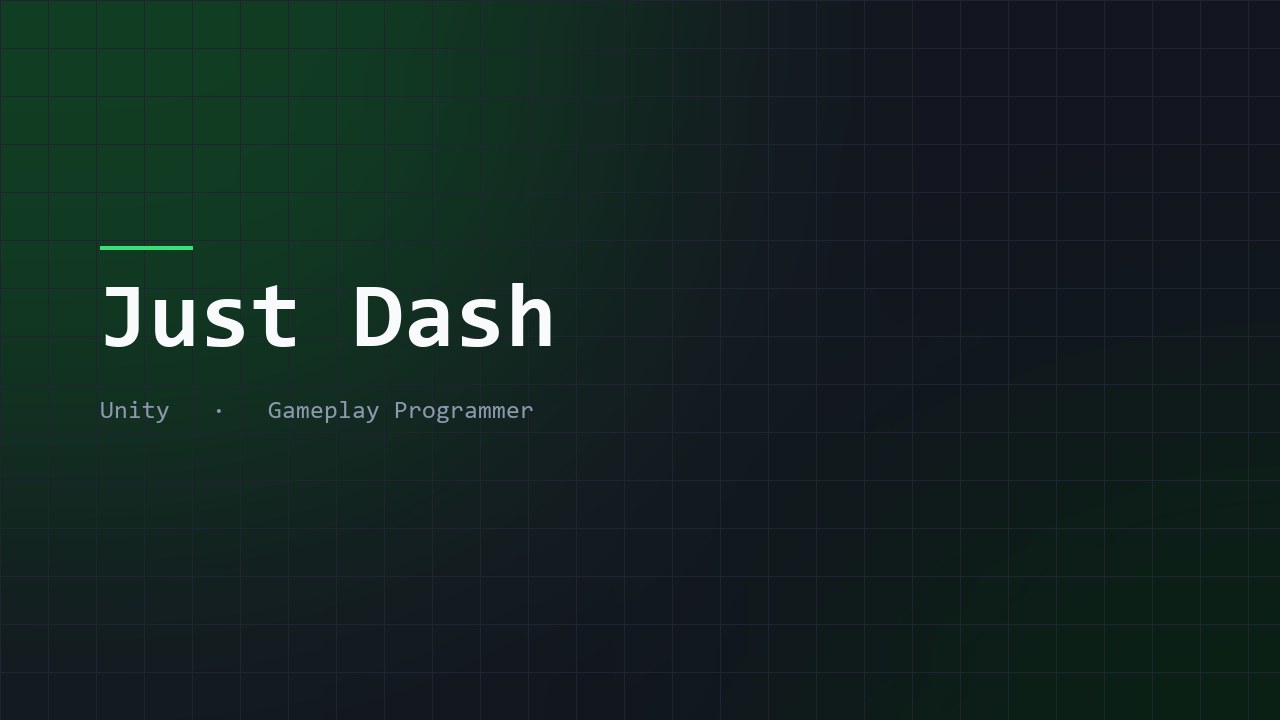 Just Dash cover